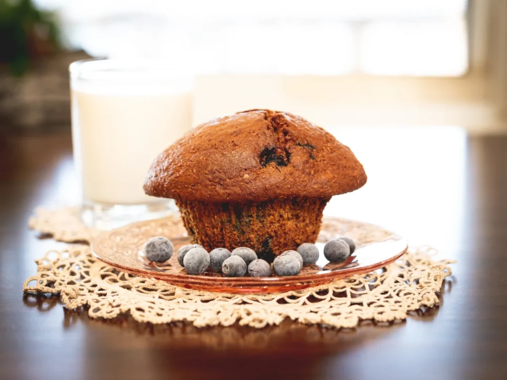 Just Like Moms Bakery Blueberry Bran Muffin