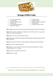 Just Like Moms Orange Chiffon Cake pdf