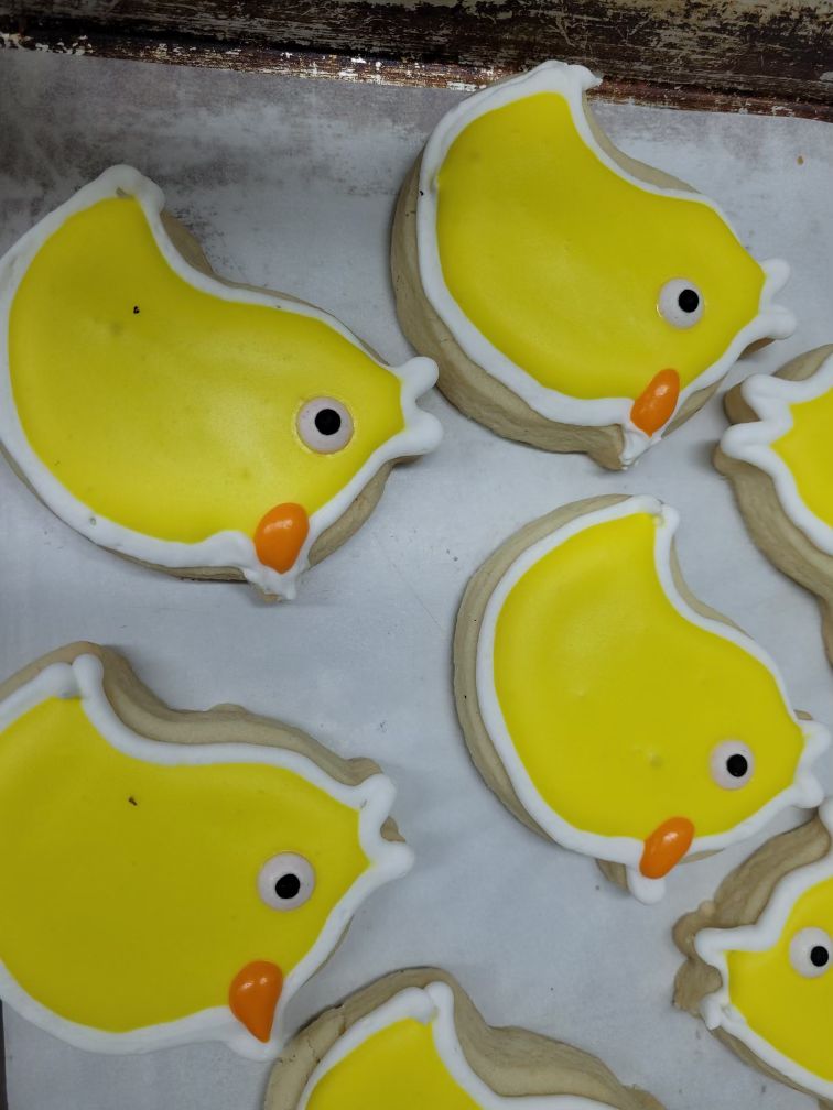 Easter Chicks Cookies Just Like Moms