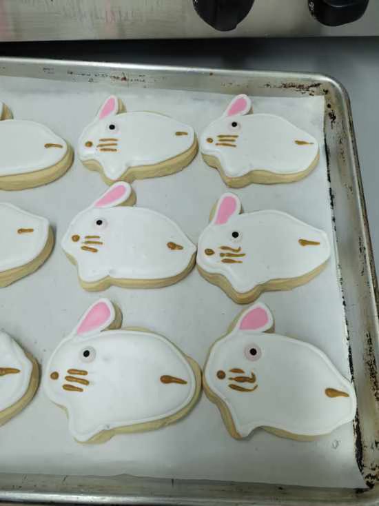 Easter Rabbit Cookies Just Like Moms