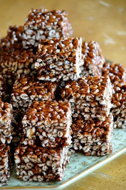 puffed wheat squares